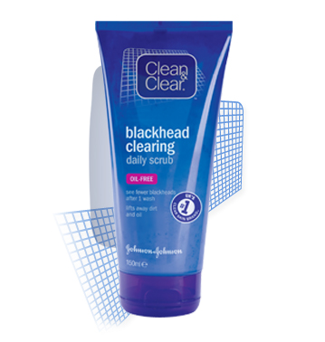 CLEAN &amp; CLEAR® Blackhead Clearing Daily Scrub