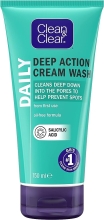 CLEAN & CLEAR® Deep Action Cream Wash