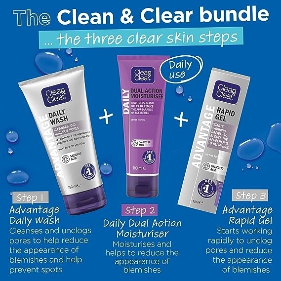 Clean and Clear Advantage Control Daily Wash 